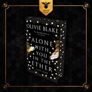 Alone With You in the Ether by Olivie Blake - digitally signed, Fairyloot Exclusive Mortal Edition [preorder]