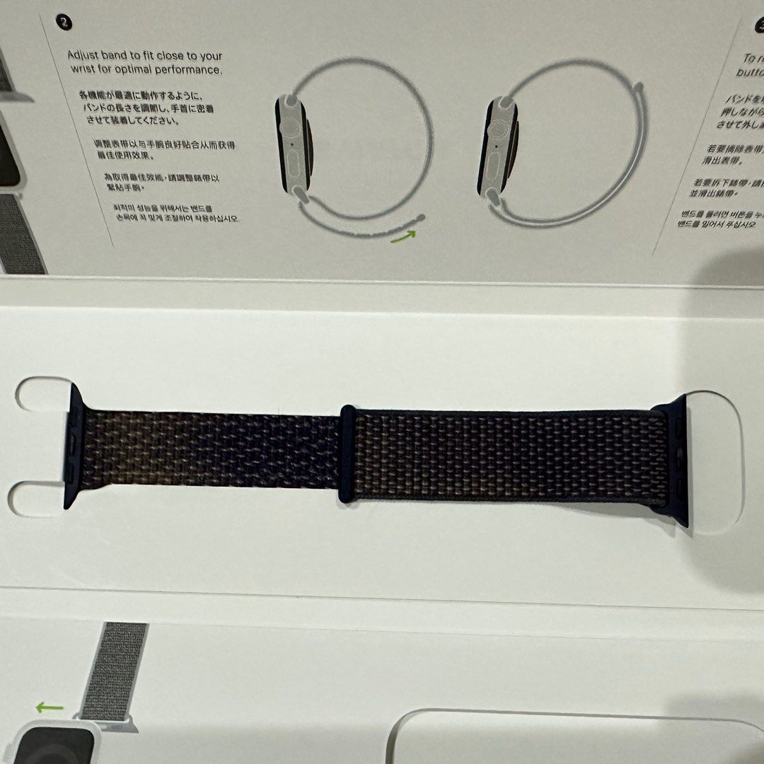 Apple watch shop sport loop indigo