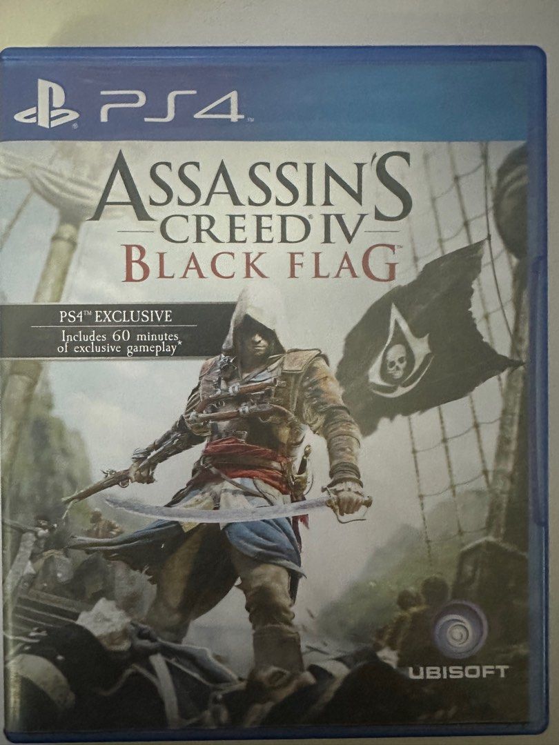 Assassins creed black flag PS4, Video Gaming, Video Games, PlayStation