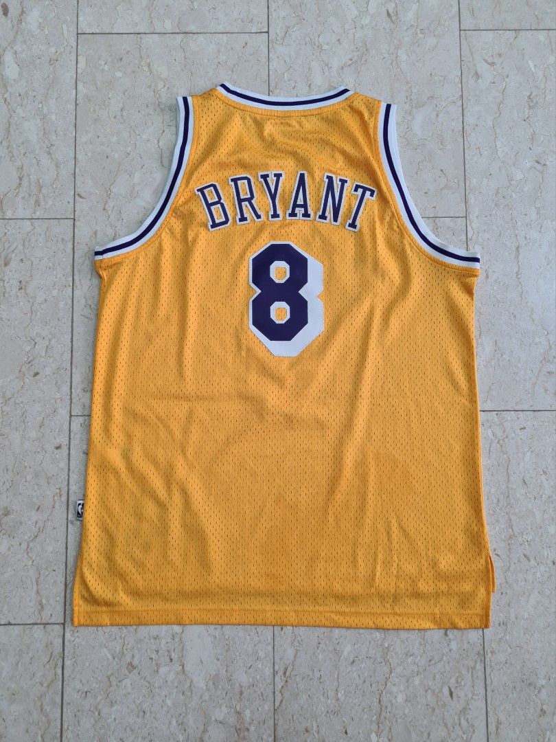 Men's Los Angeles Lakers Kobe Bryant adidas Gold Player Swingman Home Jersey