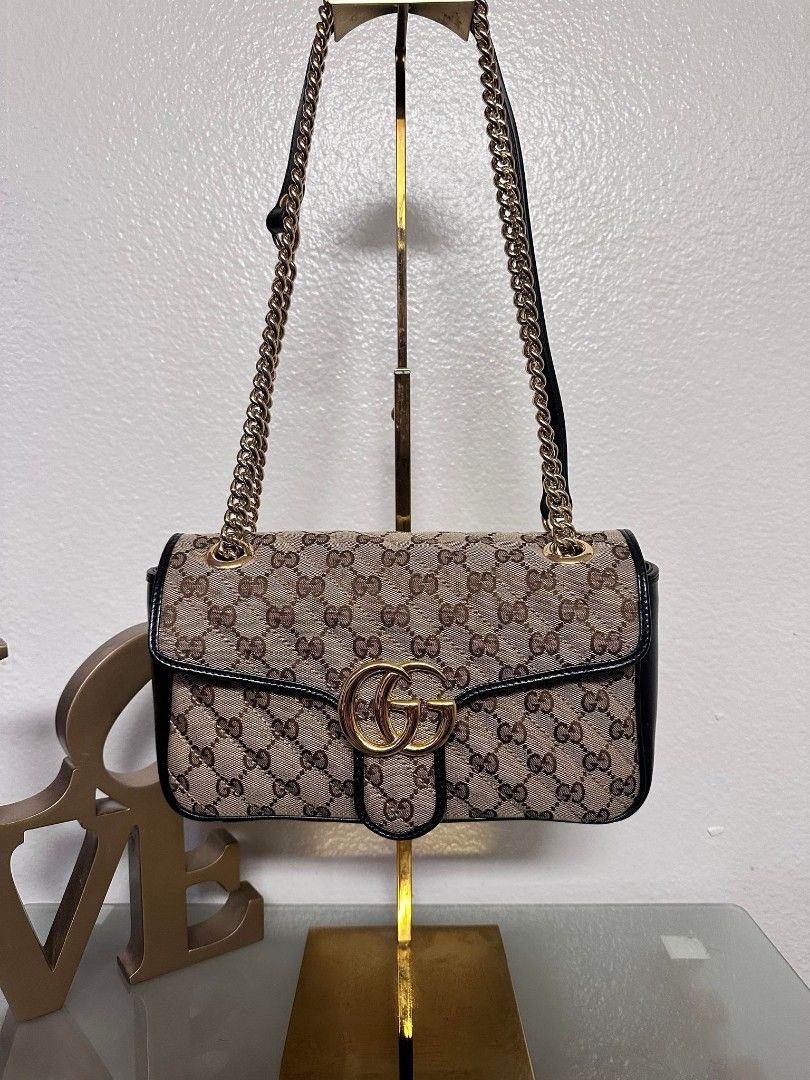 Authentic Gucci Marmont shoulder bag small