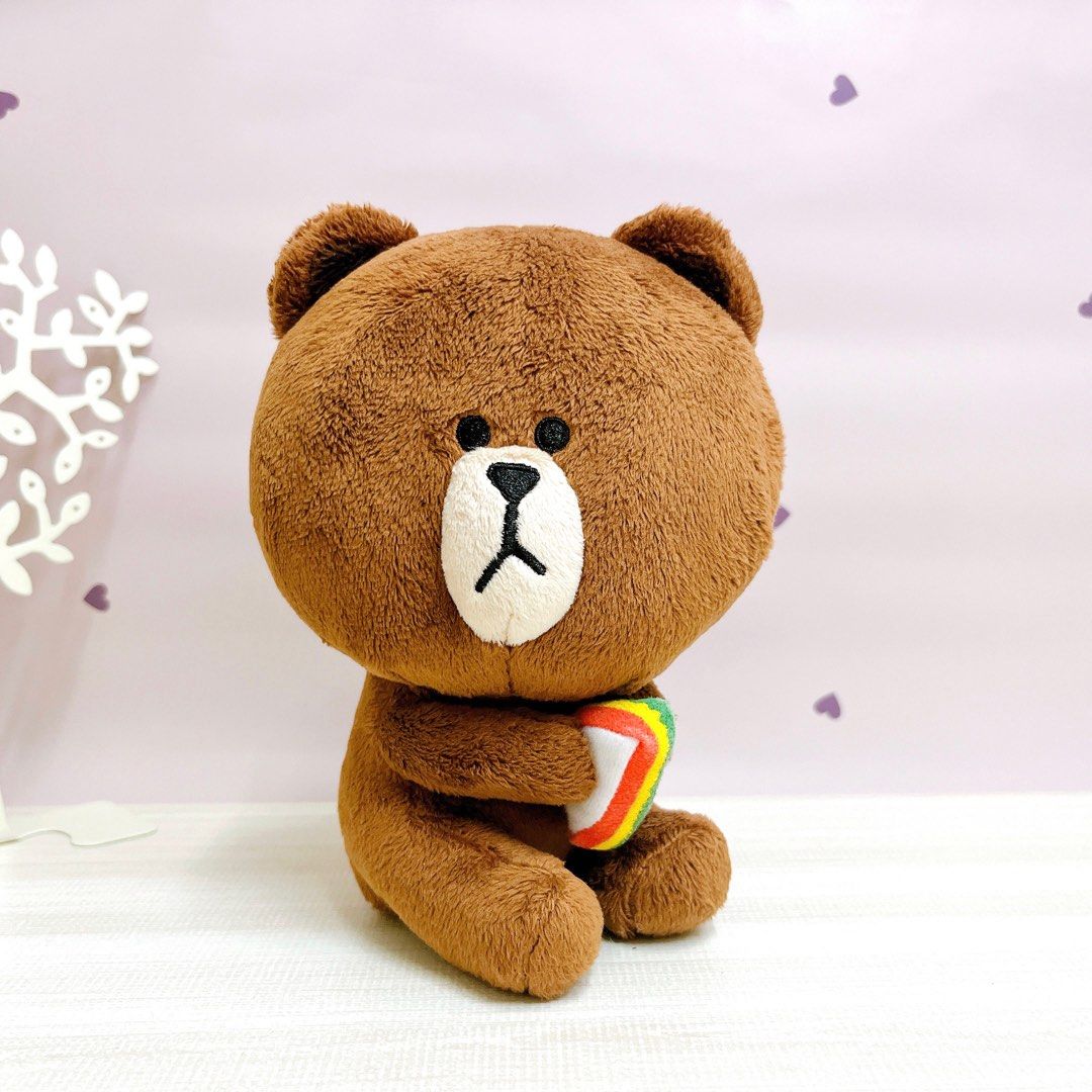 Line brown plush 2025