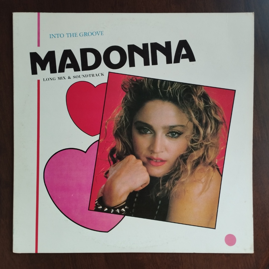 ☑Available: vinyl LP MADONNA - INTO THE GROOVE LONG MIX & SOUNDTRACK ULTRA  MEGA RARE TAIWAN press | 📸ACTUAL PICS DISPLAYED