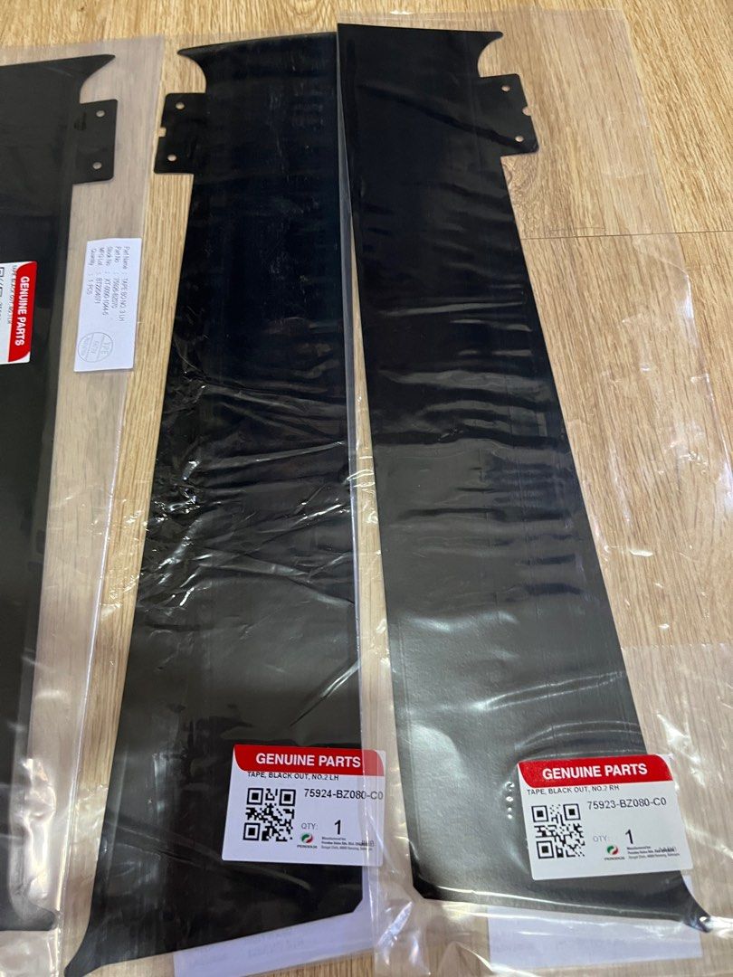 Axia door pillar sticker, Auto Accessories on Carousell