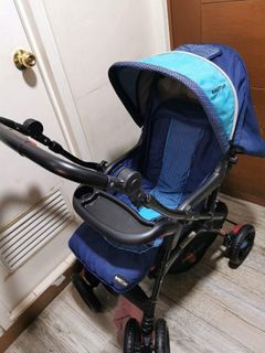 BABY 1ST STROLLER AND CARSEAT
