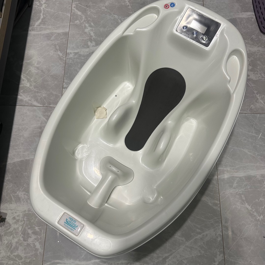 Aqua Scale Baby Bath Tub with Weighing Scale & Thermometer, Babies