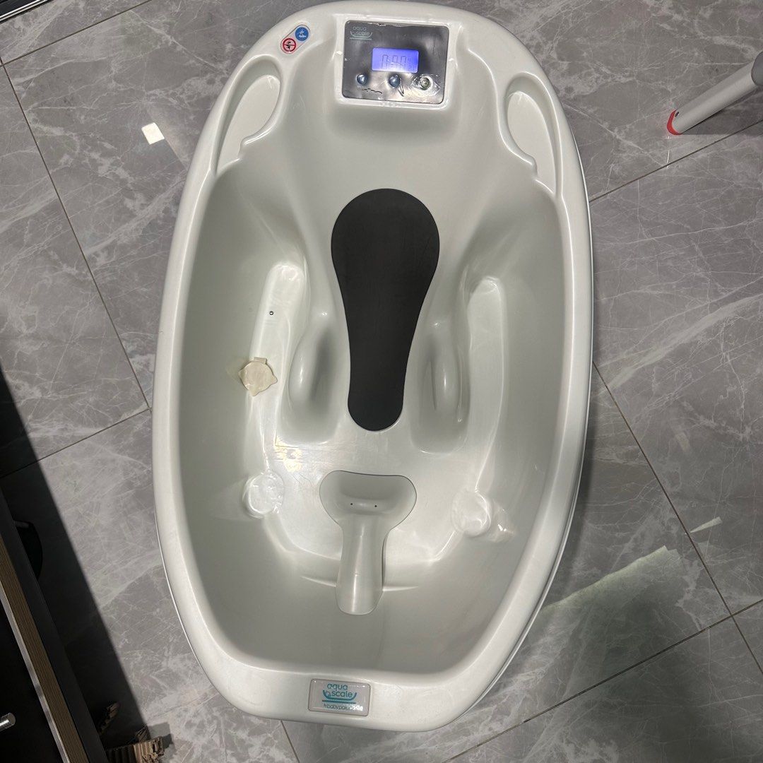 Aqua Scale Baby Bath Tub with Weighing Scale & Thermometer, Babies