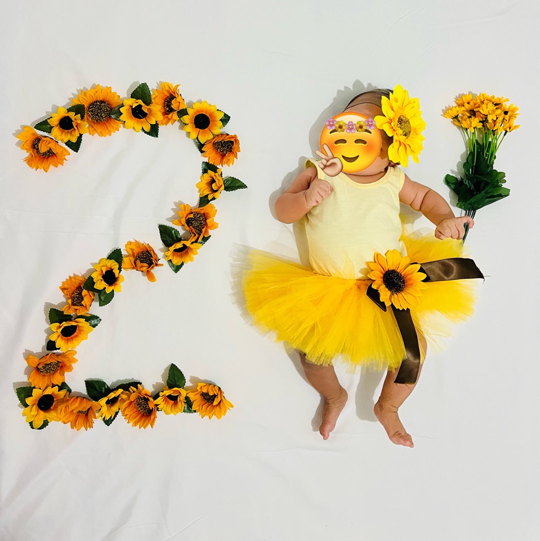 Baby Milestone Costume with Props on Carousell