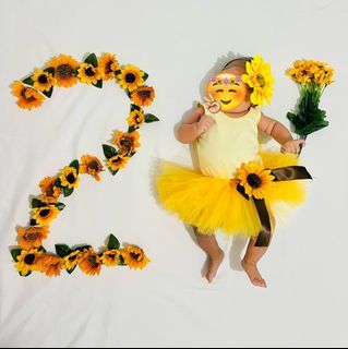 Baby Milestone Costume with Props