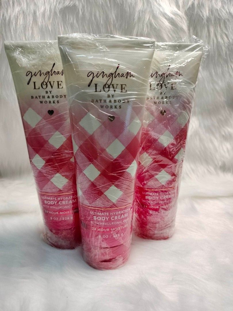BBW Gingham Love Body Cream on Carousell