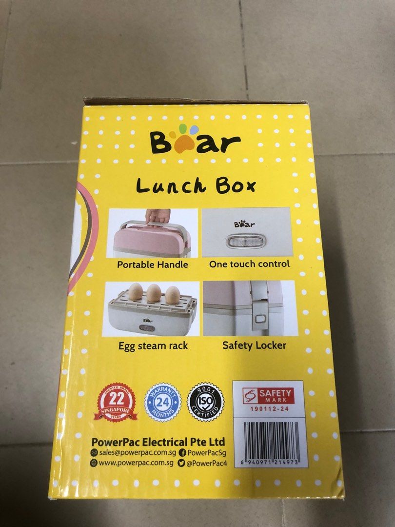 Bear Portable Electric Heating Lunch Box 1.0L Multi Pot (DFHB10J2