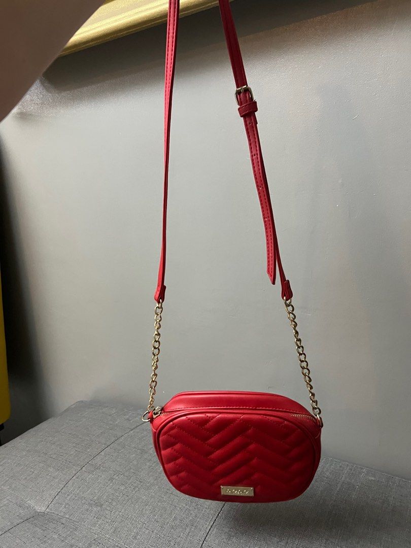 Bebe Sling Bag (Category: Cross-body Bags) located in Manila. Submitted by blakeco (Listing ID 1221220388, Image 2). Description: Authentic Bebe Sling bag - PHP 450 - Slighty used - Meetups/Shipping .