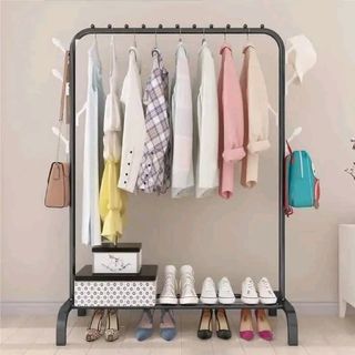 Bedroom clothes hanger floor drying rack balcony drying Rack