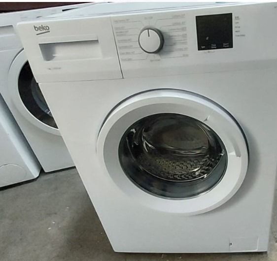 BEKO FRONT LOAD WASHING MACHINE 7KG WTE7511B0 (dented & snatches), TV