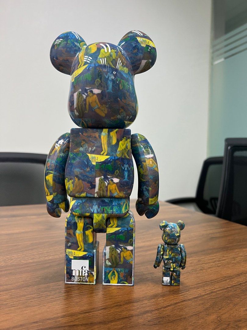 BE@RBRICK Eugène Henri Paul Gauguin 400% + 100%, 興趣及遊戲, 玩具