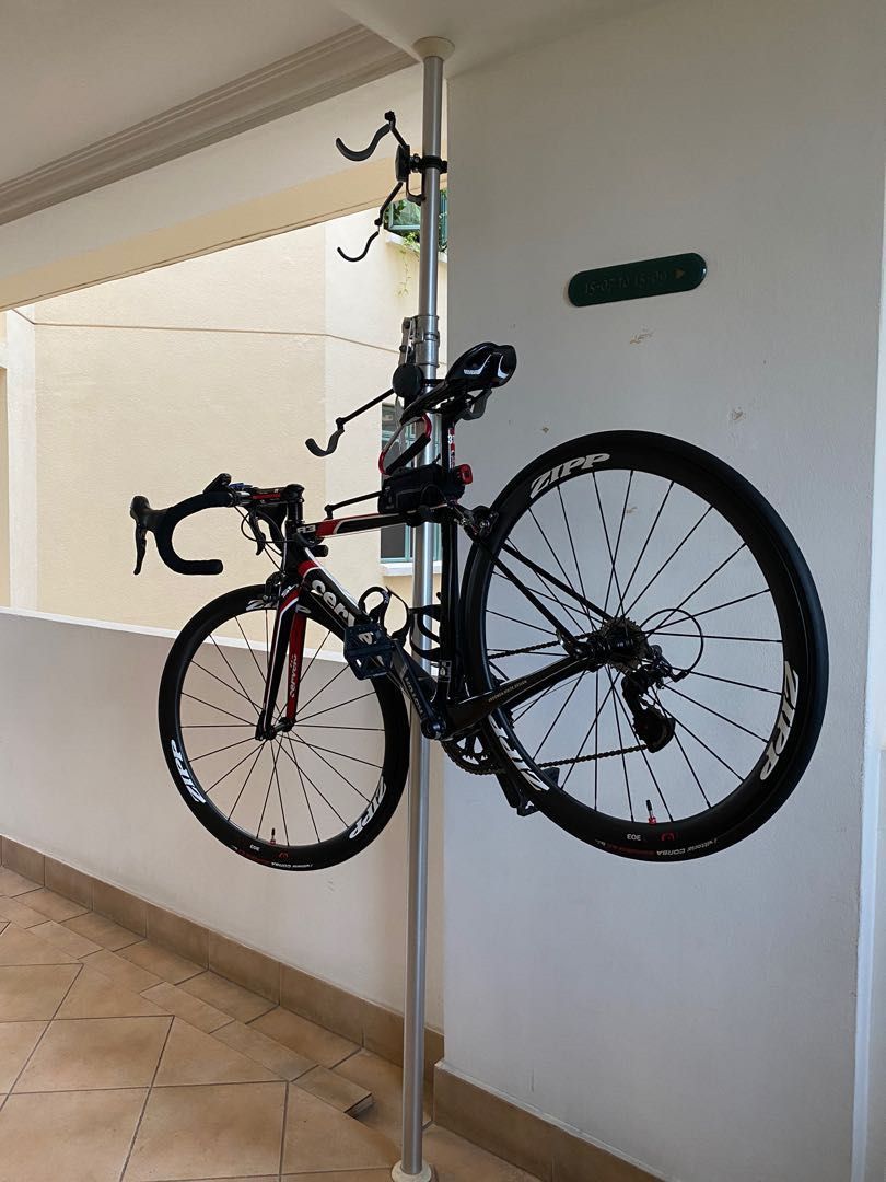 Bike stand hot sale pole
