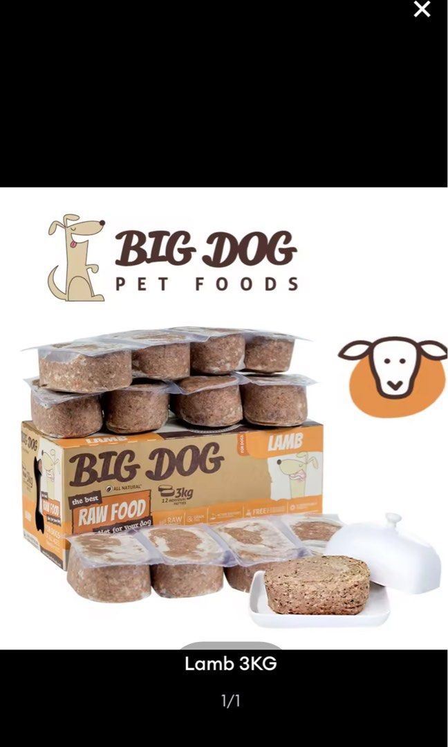 Big dog online barf turkey