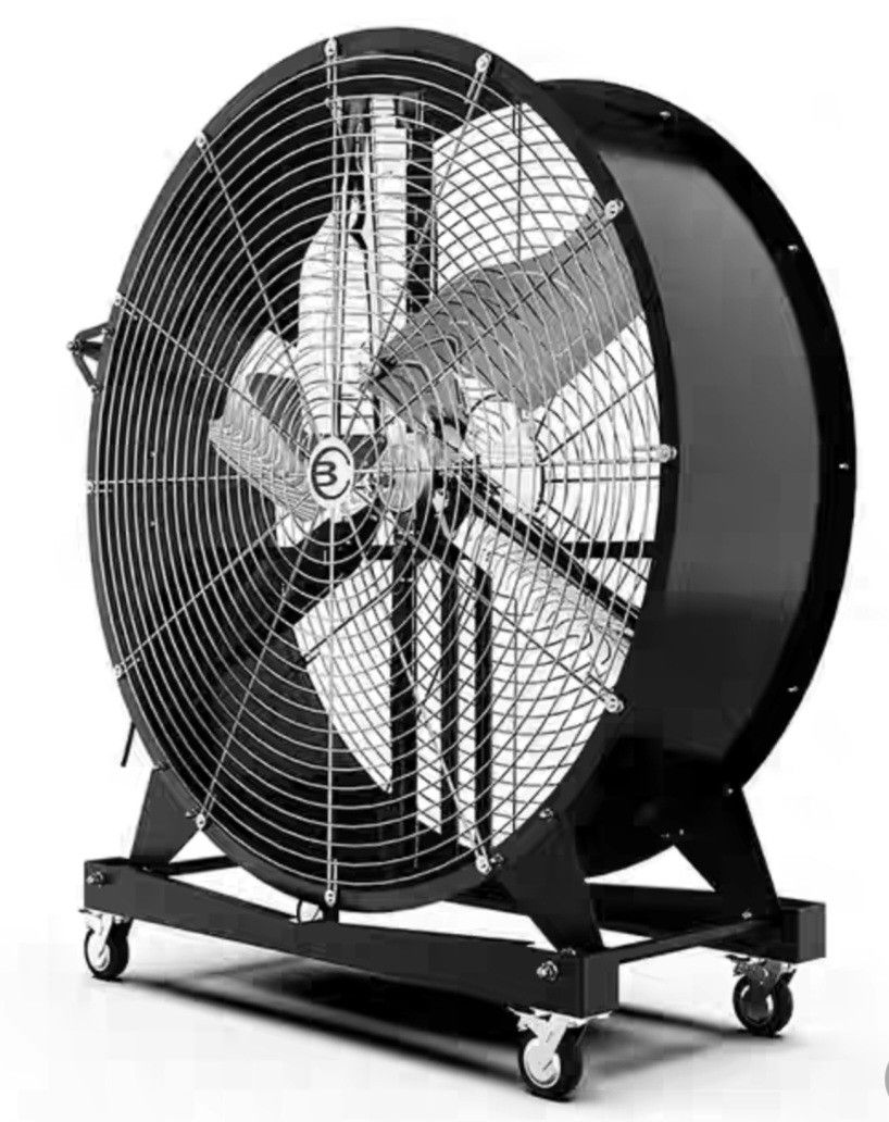 Big industrial fan (open, new, unuse), Furniture & Home Living