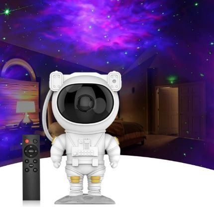 Star Projector Galaxy Light Projector, Astronaut Starry Projector with  Remote Control, Timer and 360°Adjustable Nebula Sky Night Light for Kids  Adults