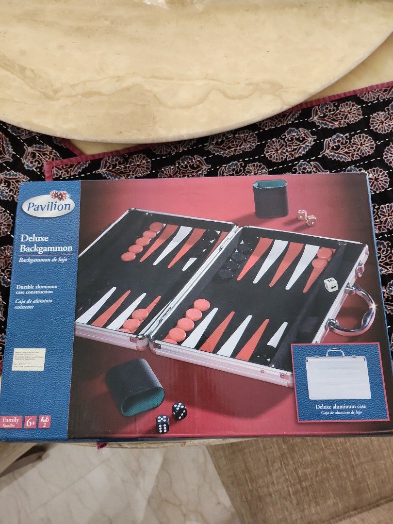 Brand new backgammon set, Hobbies & Toys, Toys & Games on Carousell