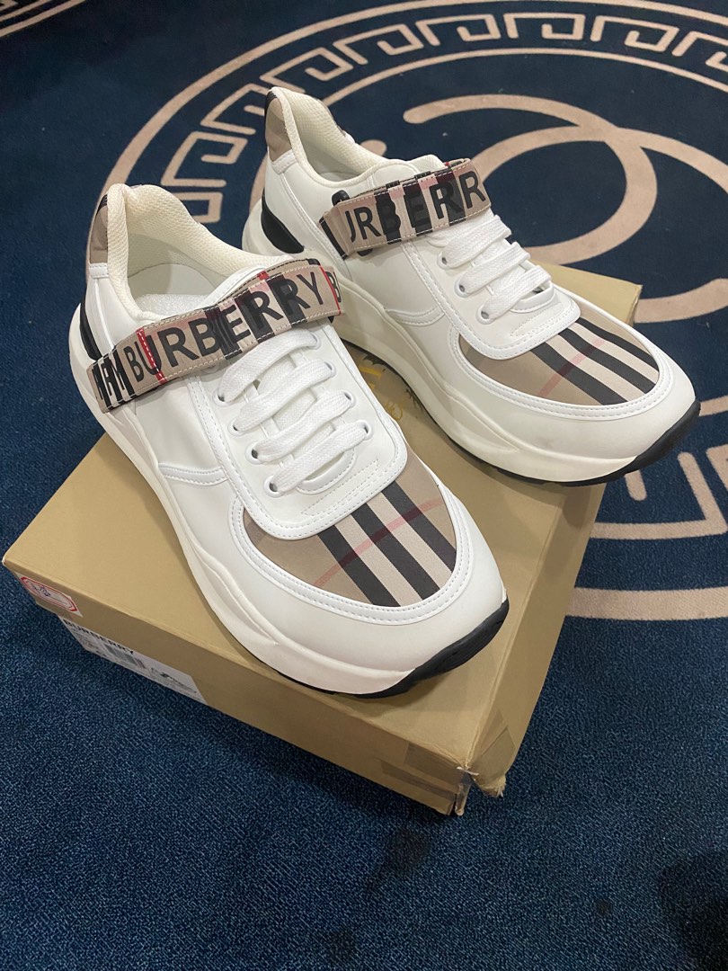 Burberry Sneakers, Men's Fashion, Footwear, Sneakers on Carousell