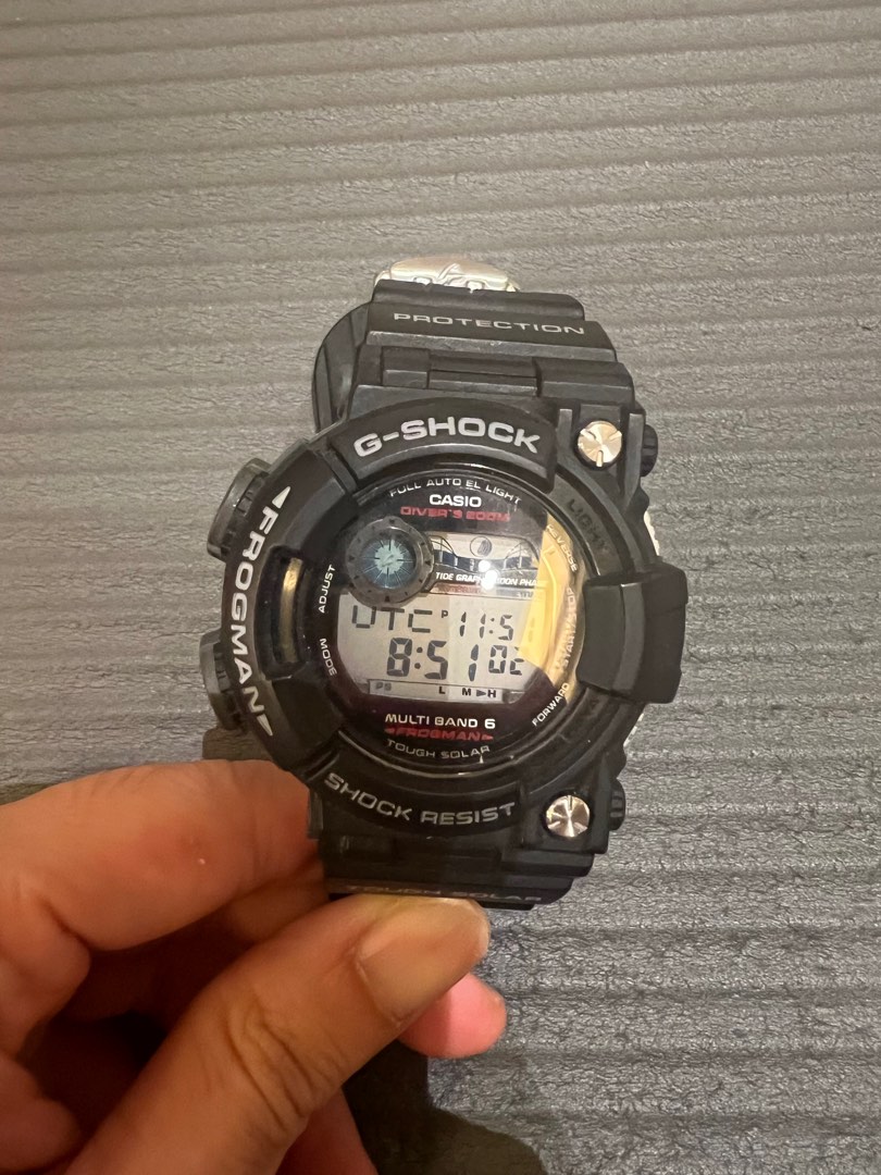 Casio Frogman GWF-1000, 男裝, 手錶及配件, 手錶- Carousell