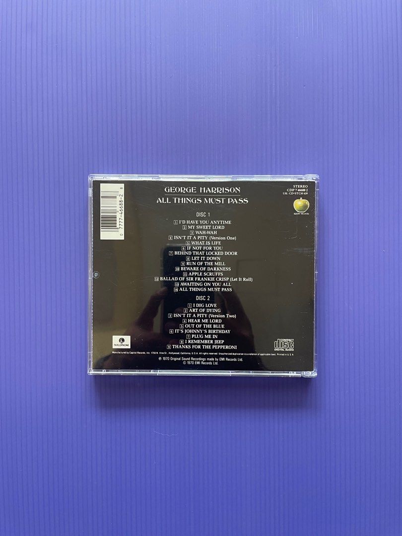 CD Harrison Solo Album, Hobbies & Toys, Music & Media, CDs