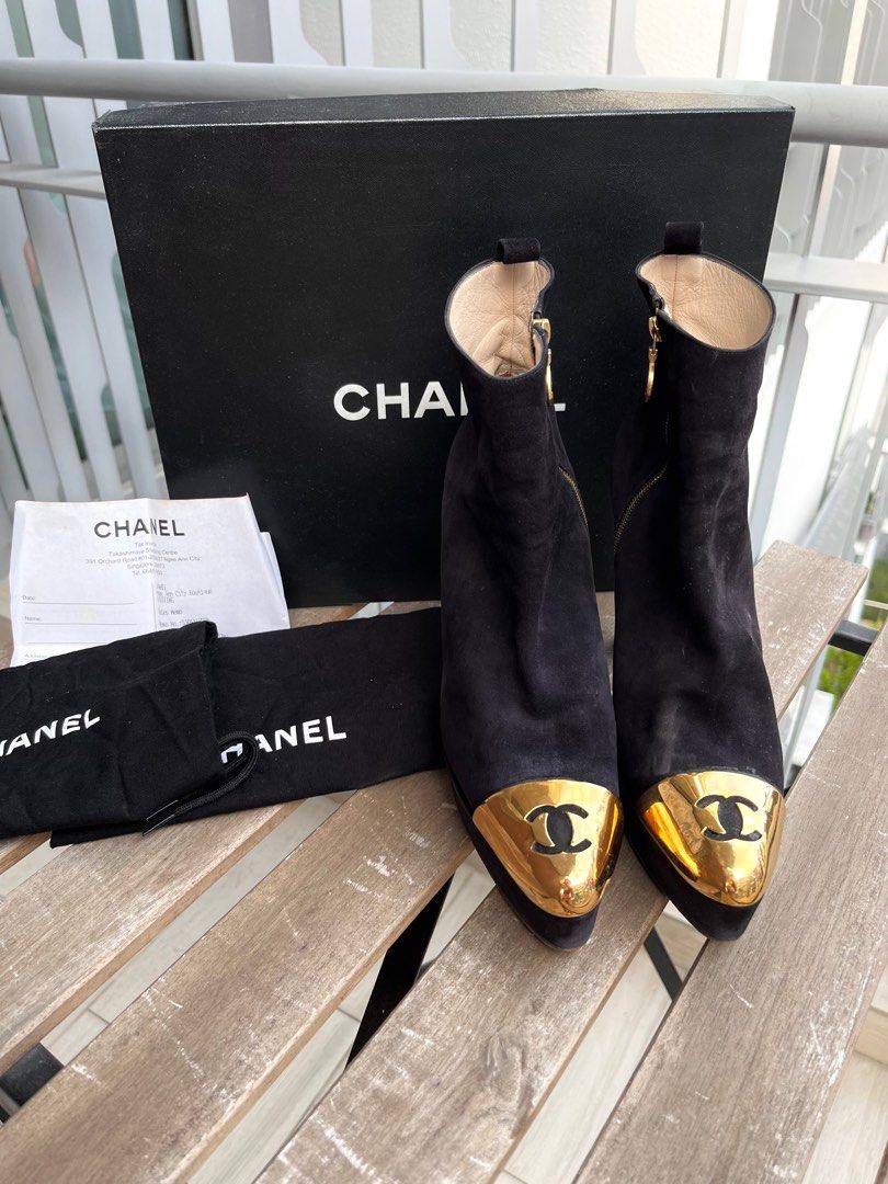 Chanel Ankle Boots  Mercari
