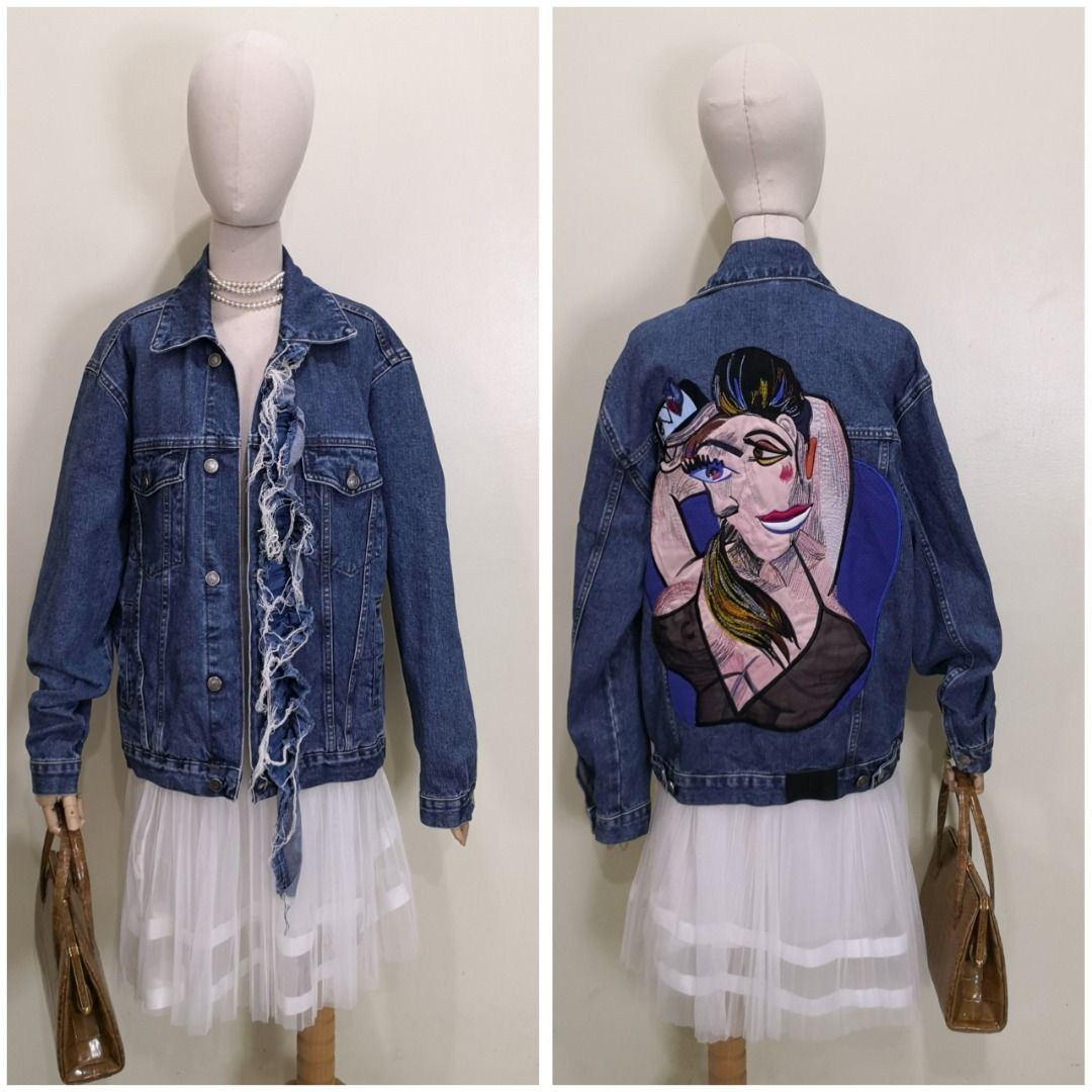 Katya dobryakova jean jacket hotsell