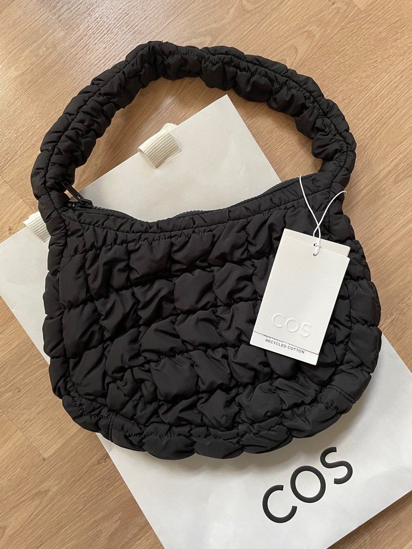 COS Quilted Mini Bag Black