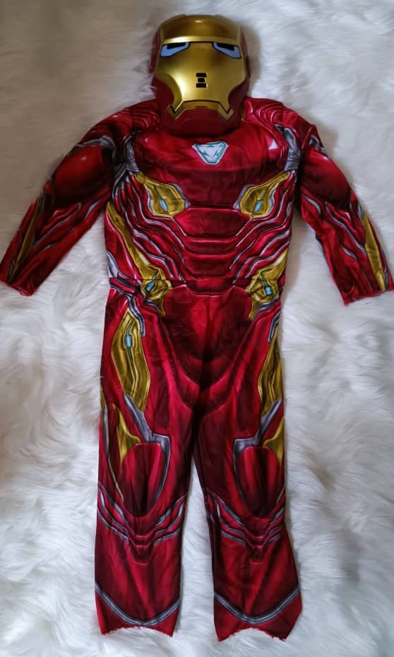 Costume Iron Man, Babies & Kids, Babies & Kids Fashion On Carousell