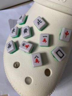 ‼️[SG LOCAL STOCK] Crocs Jibbitz/Crocs Jibbitz Charms/Crocs Jibbitz Mahjong