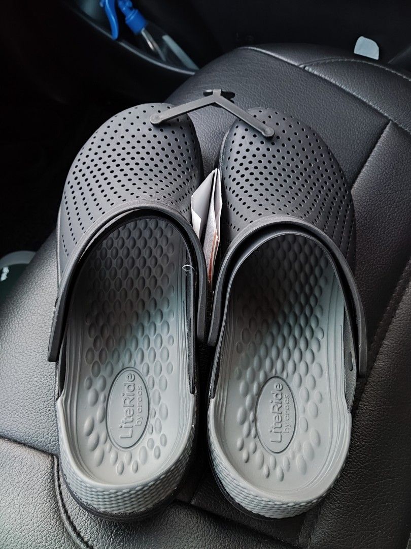 literide black crocs