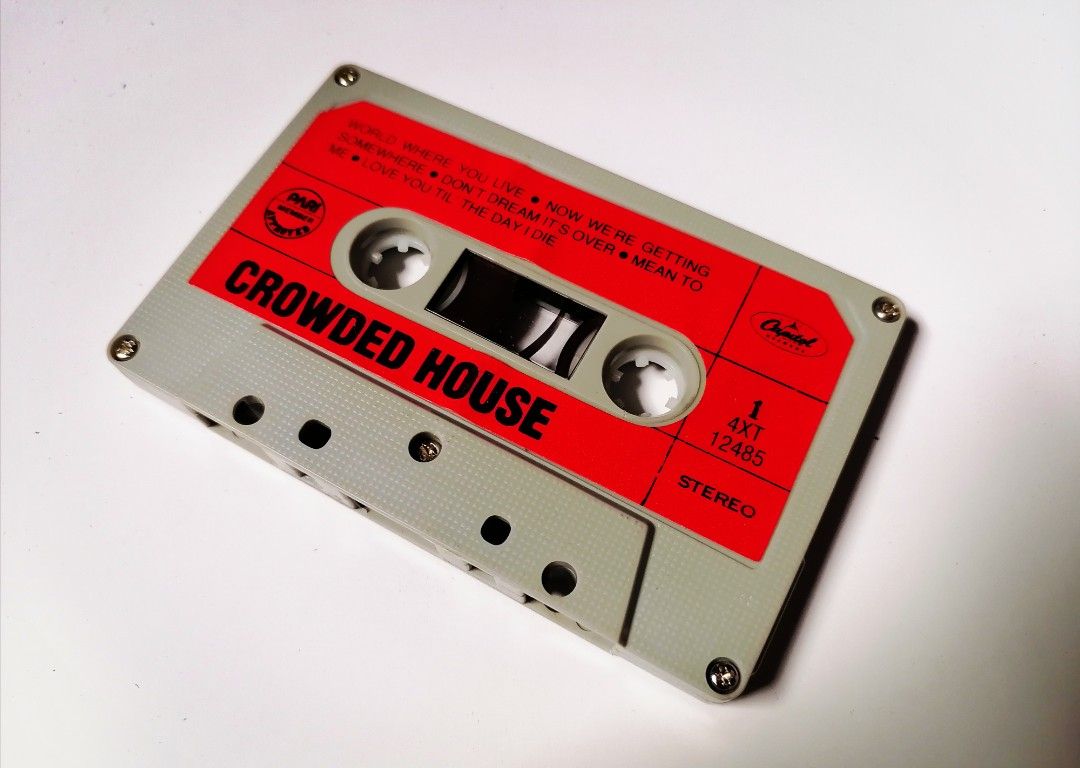Crowded House Cassette Tape Original Cassette Tapes Vintage Cassettes