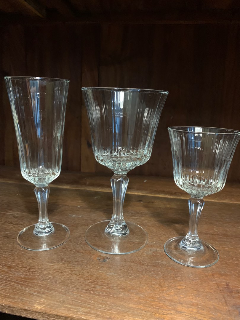 Crystal fine glassware, Furniture & Home Living, Kitchenware