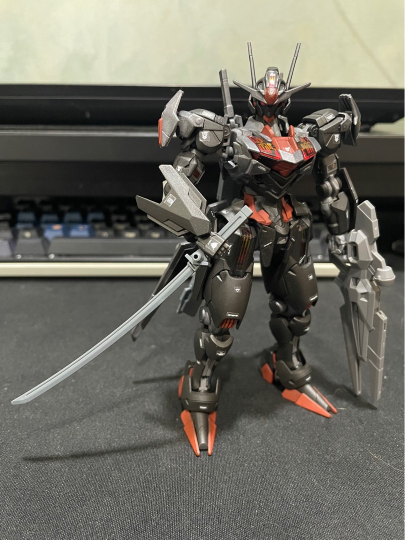 HG Gundam Aerial Custom Painted , Hobbies & Toys, Toys & Games on Carousell