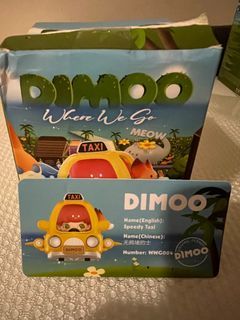 Dimoo Where We Go Speedy Taxi