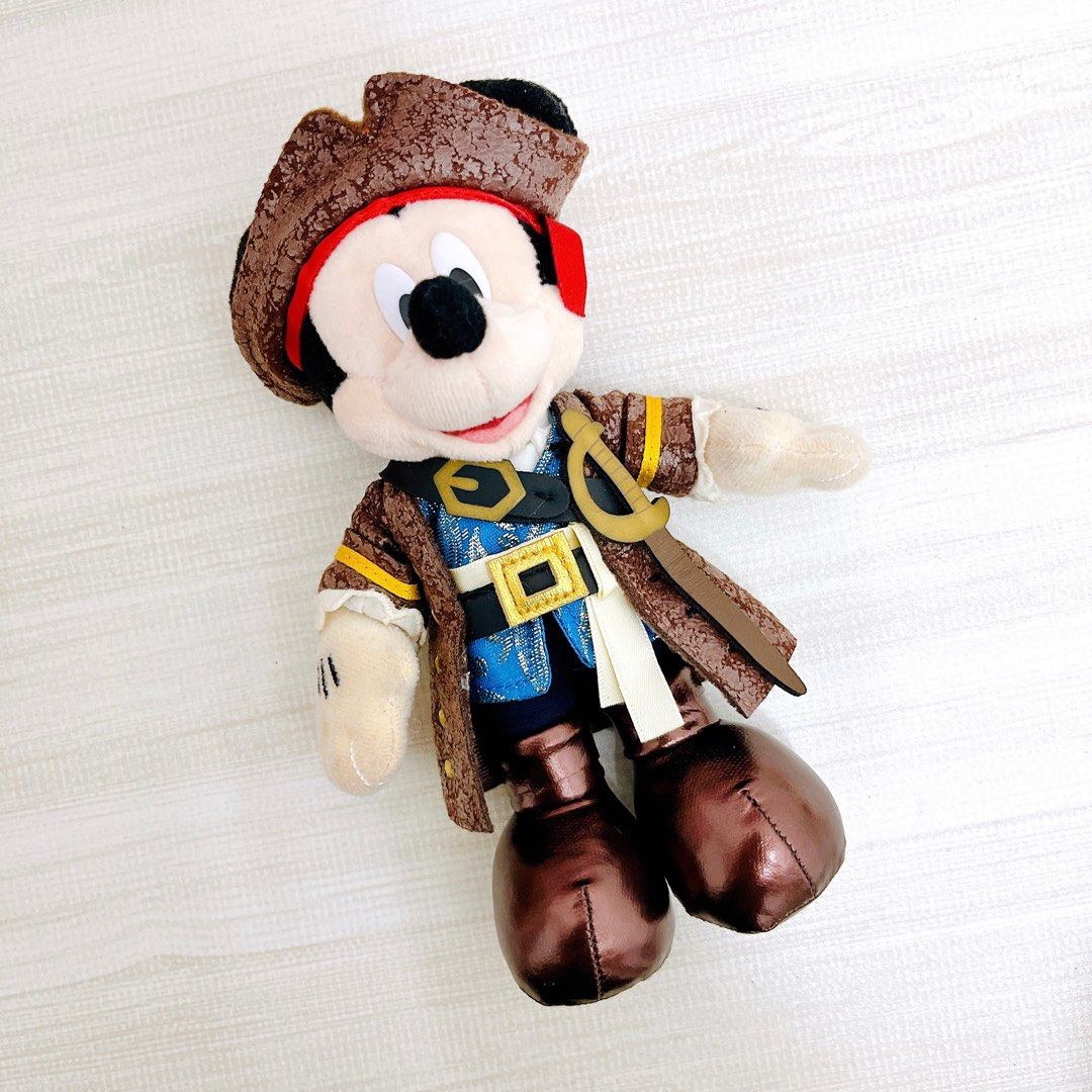 Pirate mickey mouse plush hotsell