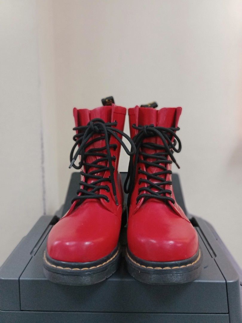 Doc Martens Drench Vegan Rubber Boots Women s Fashion Footwear