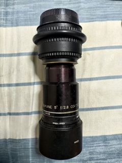 Dukane Anastigmat projection lens (adapted to M42)