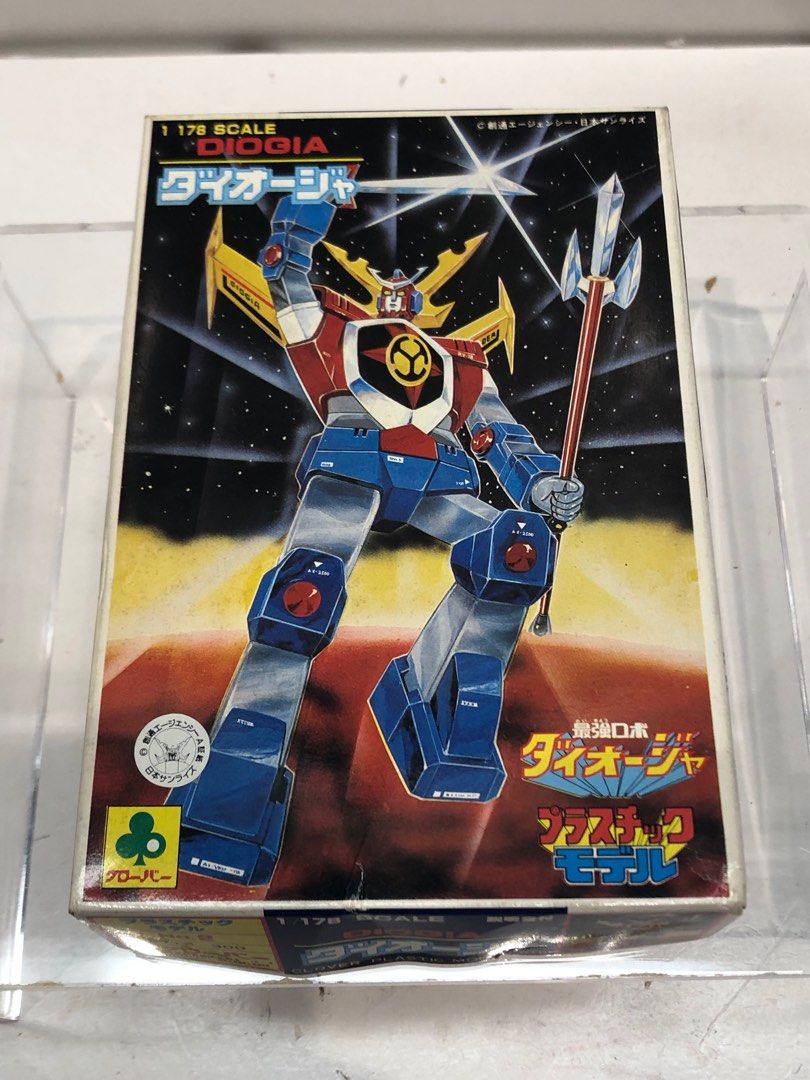 クローバー　「最強ロボ　ダイオージャ」　1/178 プラスチックモデル　(箱に難あり) 最強ロボ ダイオージャ その1 - 新・積みプラ賽の河原