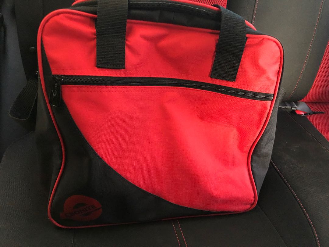 Ebonite 1 ball bowling bag, Sports Equipment, Sports & Games, Billiards