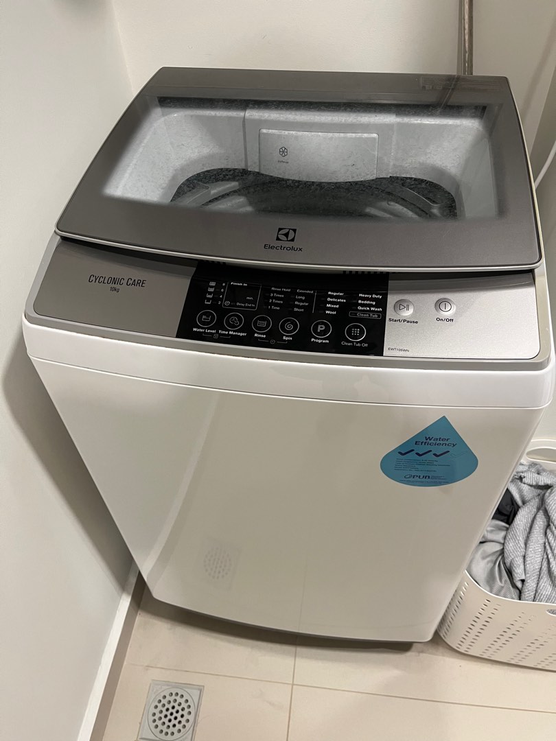 Electrolux 10kg Cyclonic Care Top Load Washing Machine, TV & Home