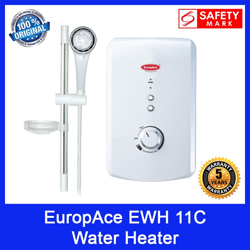EuropAce EWH 11C Water Heater. aka EWH11C. Copper Heating Element. 5 ...
