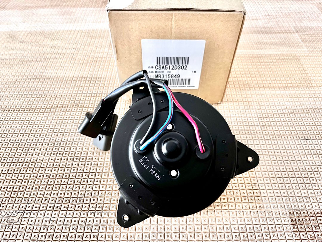 Evo 9 A/C Condenser Fan Motor, Car Accessories, Accessories on Carousell