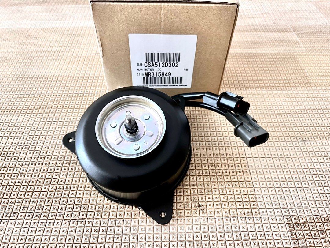 Evo 9 A/C Condenser Fan Motor, Car Accessories, Accessories on Carousell
