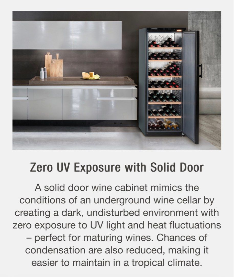 READY STOCK Liebherr 195 bottles brand new Wine fridge WKb4611 Regular price 2590