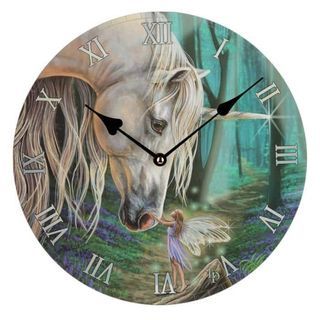 Fairy Whispers Unicorn Clock
