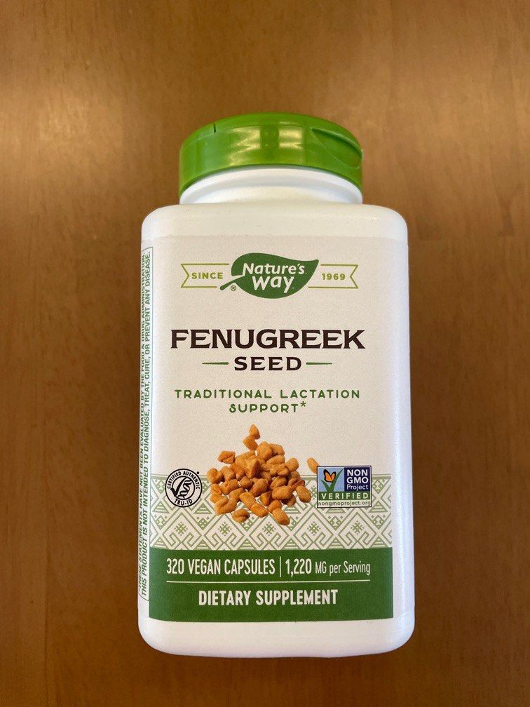 Fenugreek 320 Capsules, Babies & Kids, Nursing & Feeding, Breastfeeding