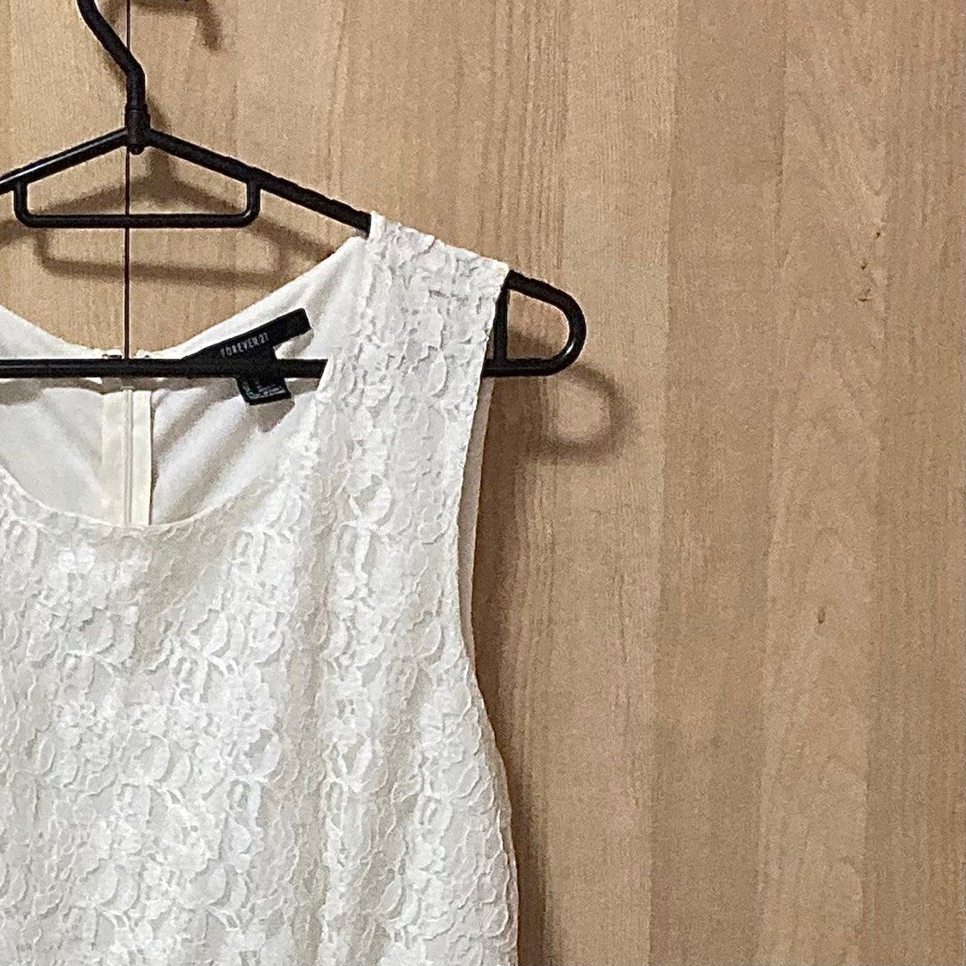 satin dress with lace trim Sia Lace Trim Satin Midi Dress main image 1